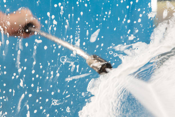 Post-Construction Pressure Washing in Ben Wheeler, TX